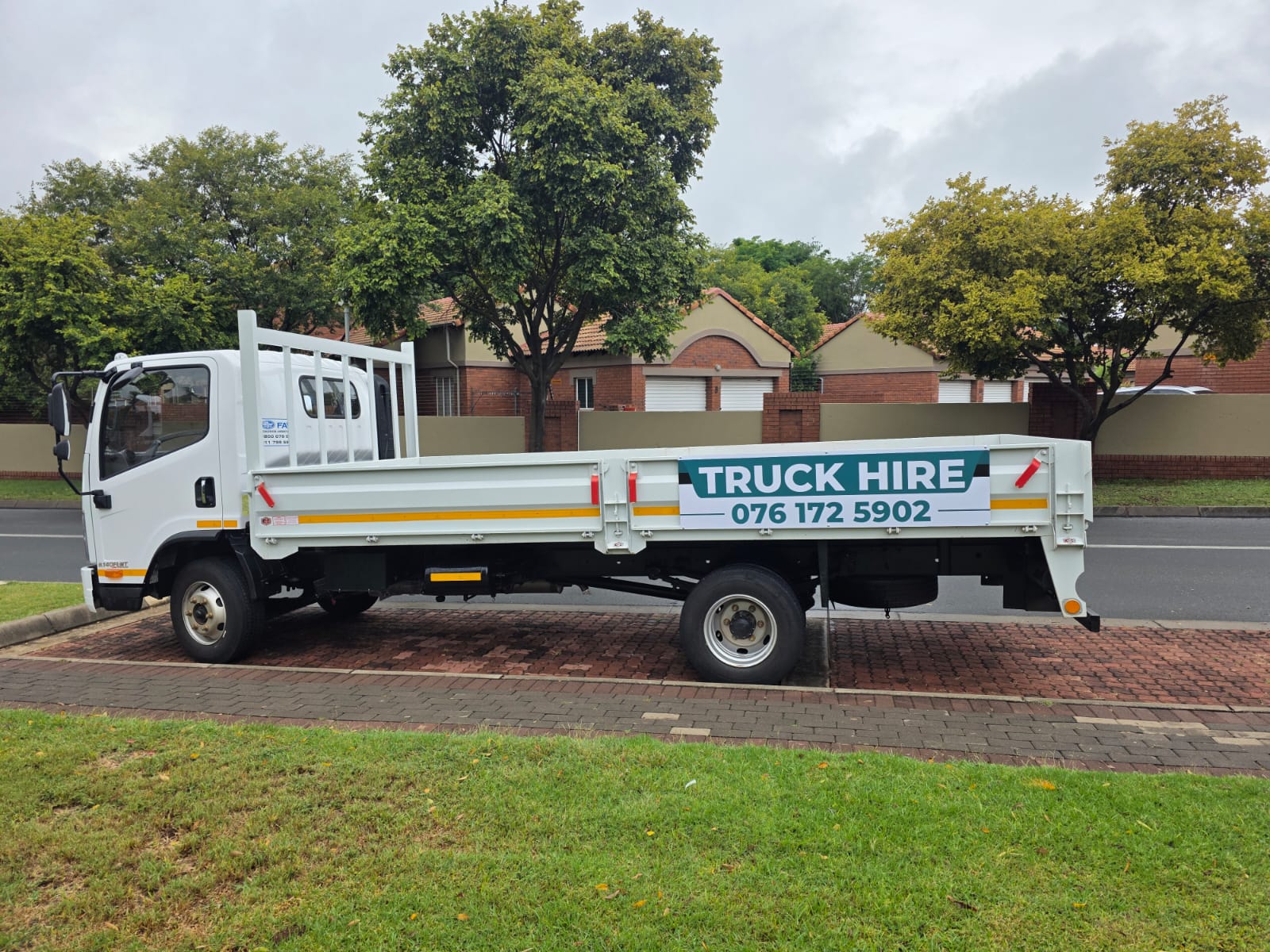 5 ton dropside for hire