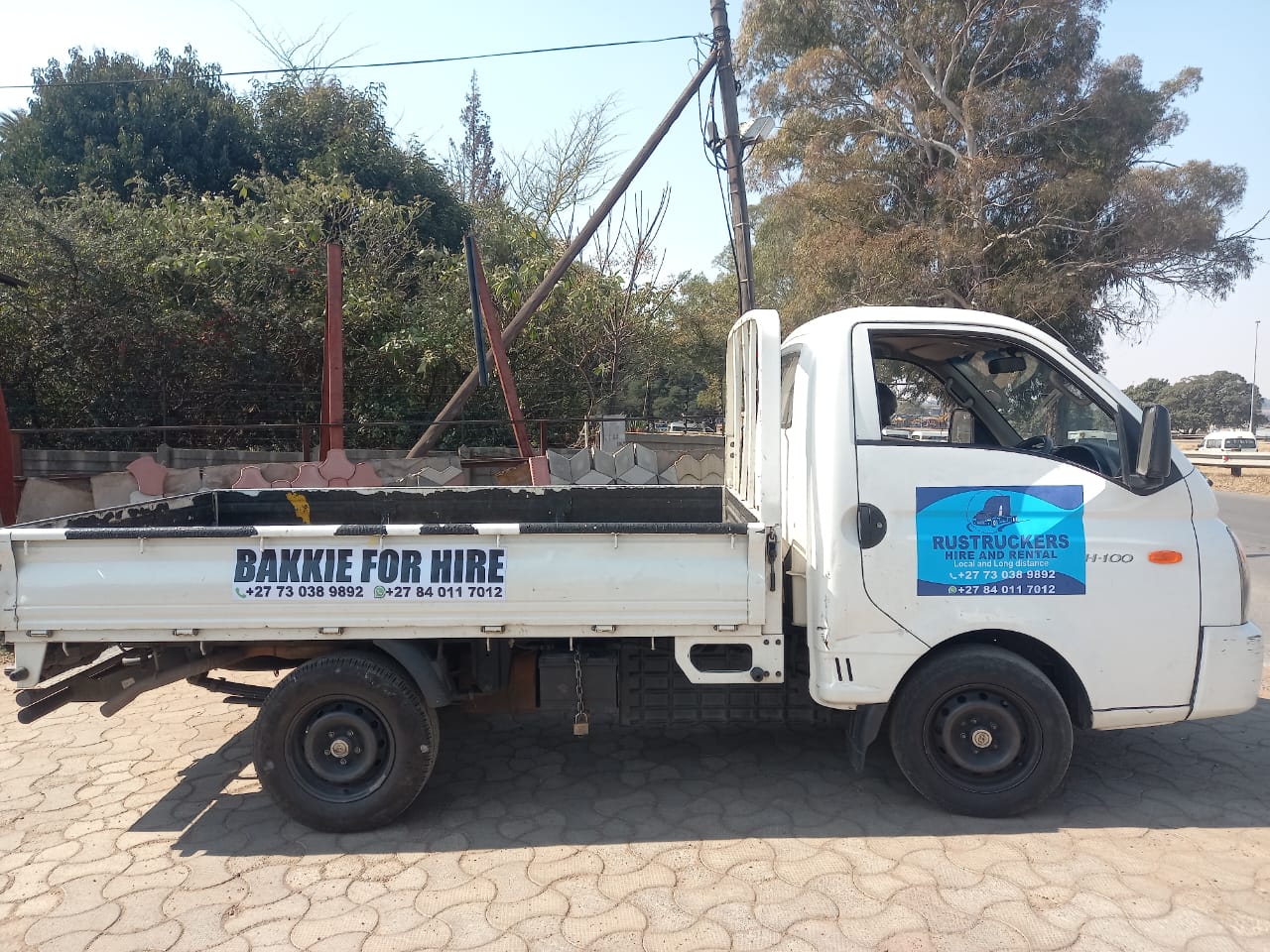 House Moving Bakkie for hire