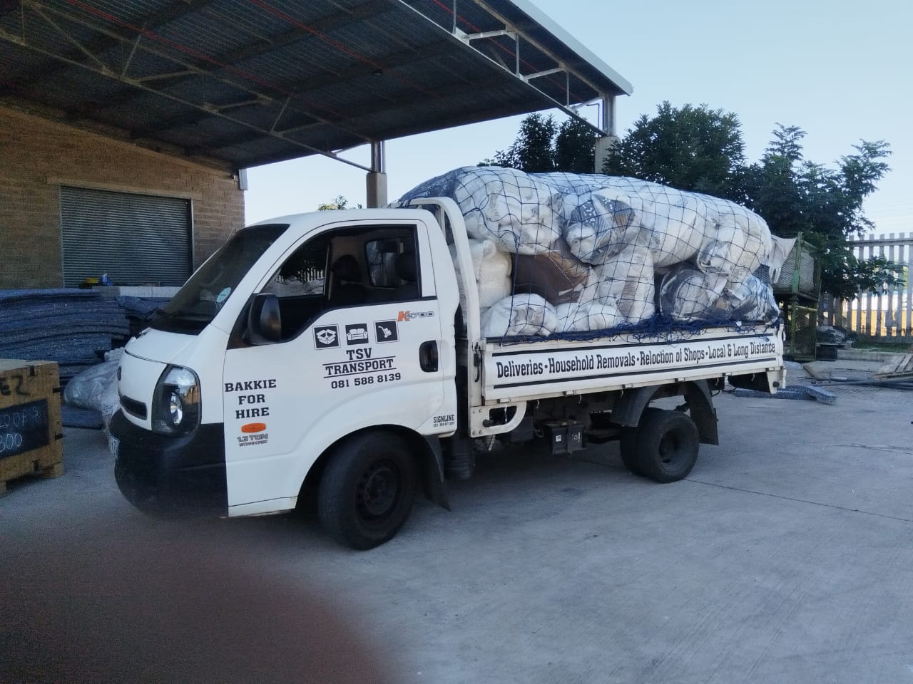 House Moving Bakkie for hire