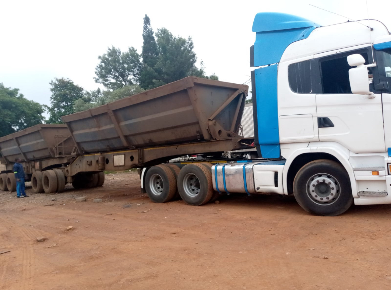 34 Ton Side Tipper