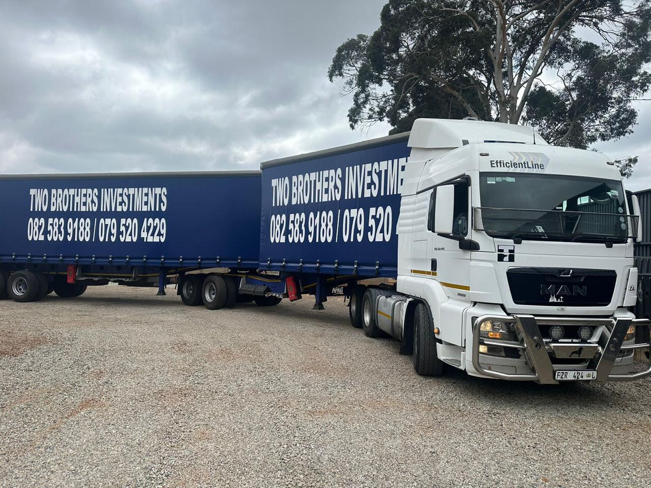 33 - 34 ton truck for hire in Pretoria  Gauteng